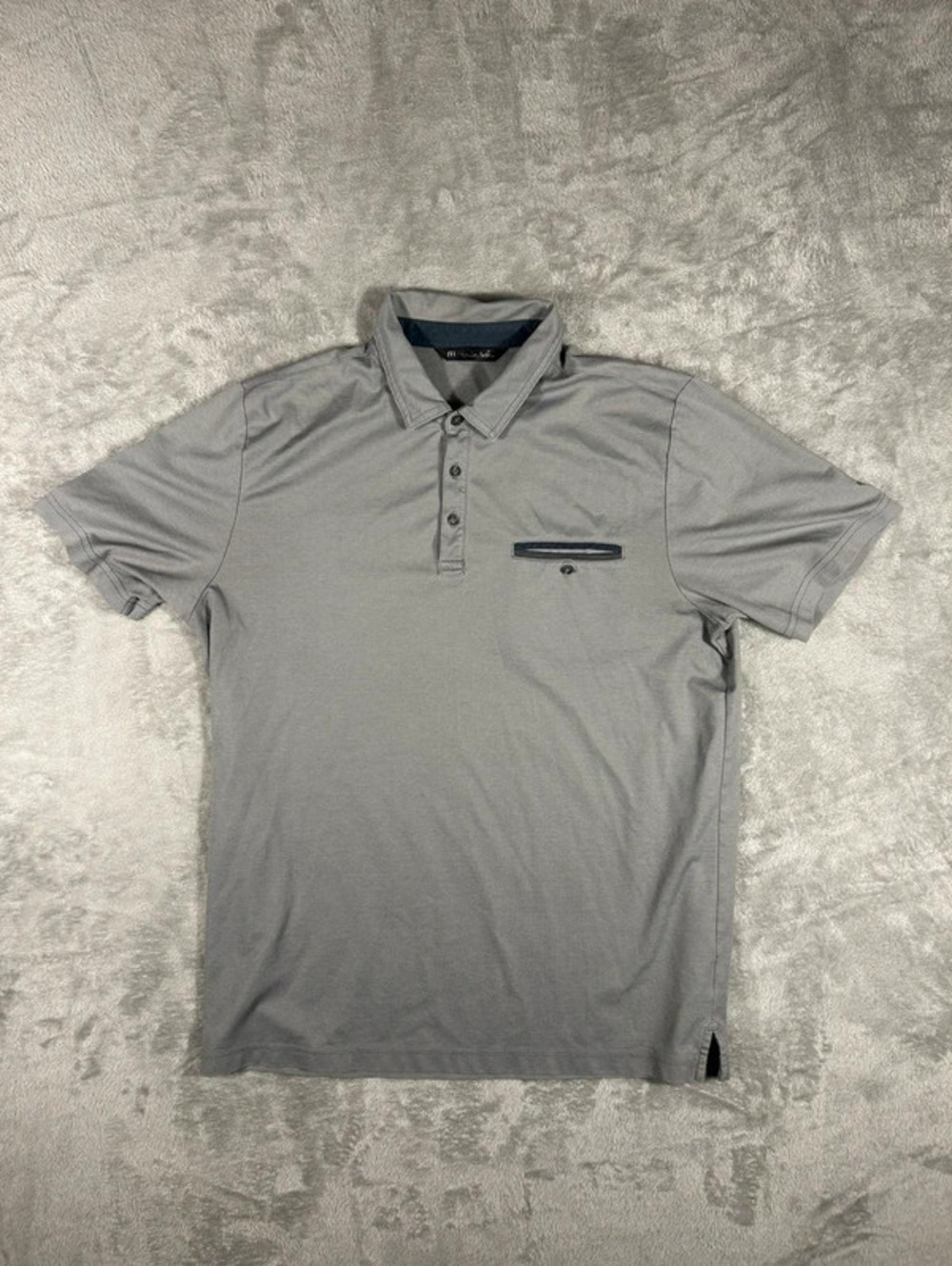 TravisMathew gray polo size XL